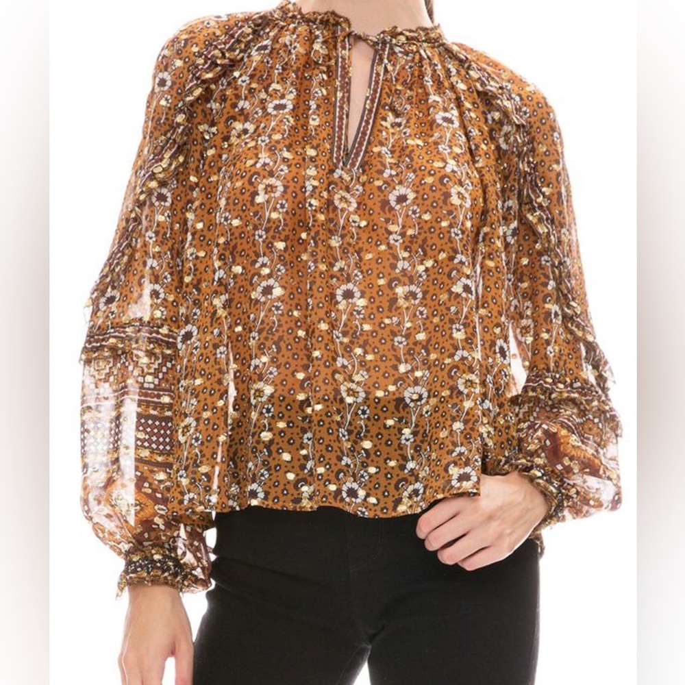 ULLA JOHNSON SILK BLOUSE